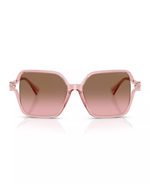 Women's Sunglasses RA5319U Shiny Transparent Pink - 2