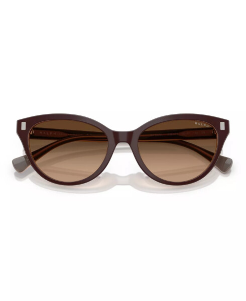 Women's Sunglasses RA5326U Solid Brown Milky Brown - 5