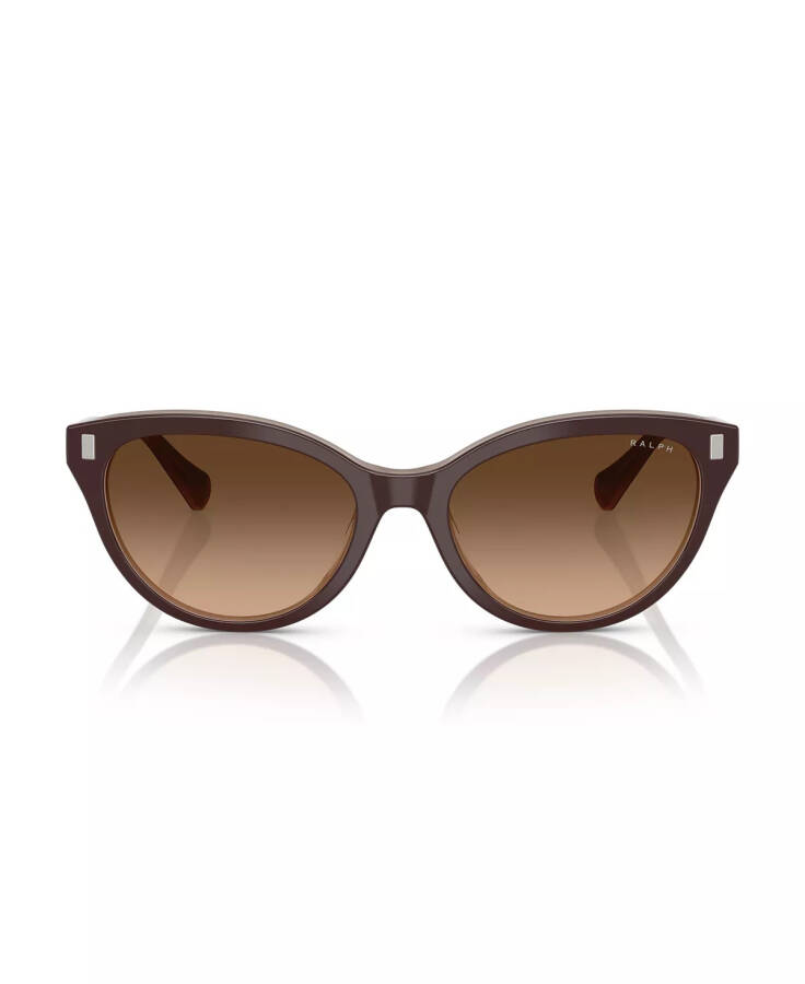 Women's Sunglasses RA5326U Solid Brown Milky Brown - 2