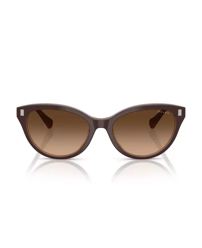 Women's Sunglasses RA5326U-Solid Brown Milky Brown - 2