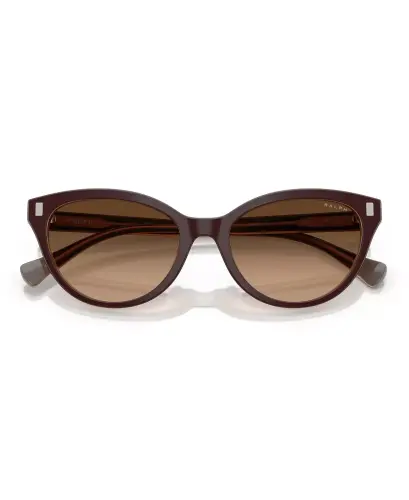 Women's Sunglasses RA5326U-Solid Brown Milky Brown - 5