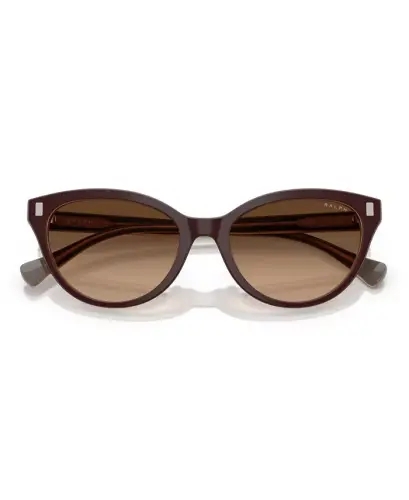 Women's Sunglasses RA5326U-Solid Brown Milky Brown - 5