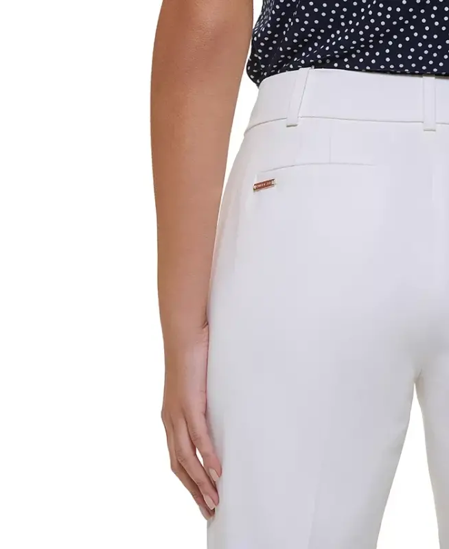Women’s Sutton Boot-Leg Trousers - Ivory - 4
