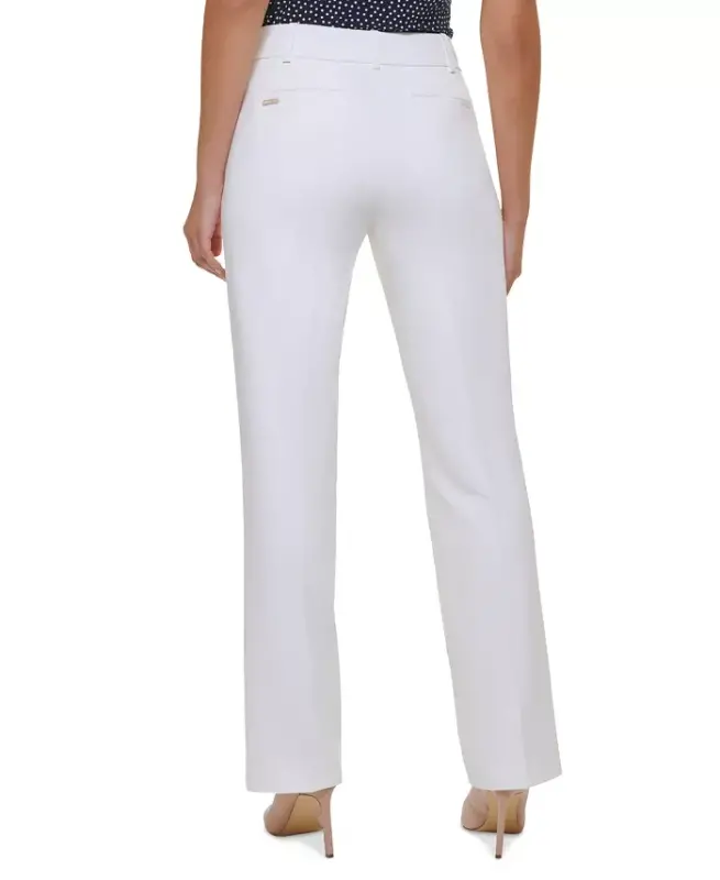 Women’s Sutton Boot-Leg Trousers - Ivory - 5