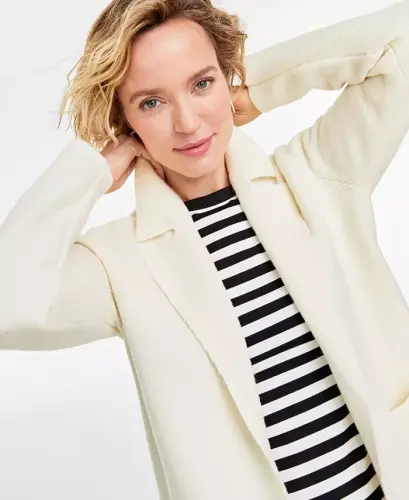 Women's Sweater Blazer, Created for Modazone - 3