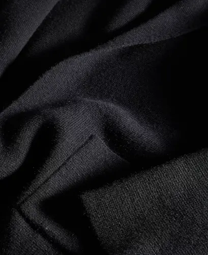 Women's Sweater Blazer, Created for Modazone - Deep Black - 3