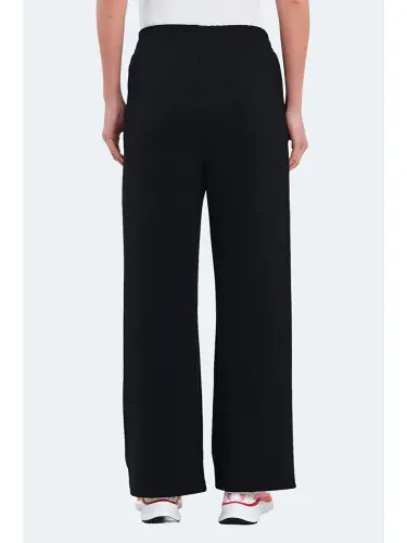 Women's Sweatpants Black-Black - 6