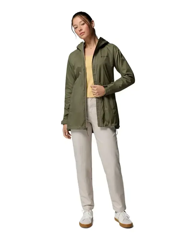 Women's Switchback II Lined Long Sleeve Jacket - Stone Green - 2
