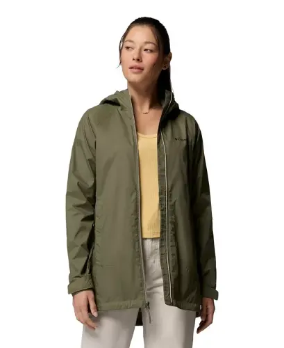 Women's Switchback II Lined Long Sleeve Jacket - Stone Green - 3