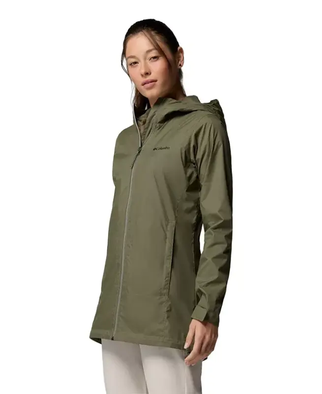 Women's Switchback II Lined Long Sleeve Jacket - Stone Green - 4