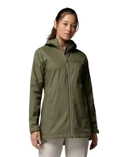Women's Switchback II Lined Long-Sleeve Jacket - Stone Green 