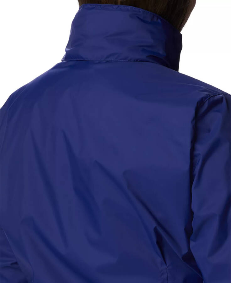 Women's Switchback Waterproof Packable Rain Jacket, XS-3X Dark Sapphire - 5