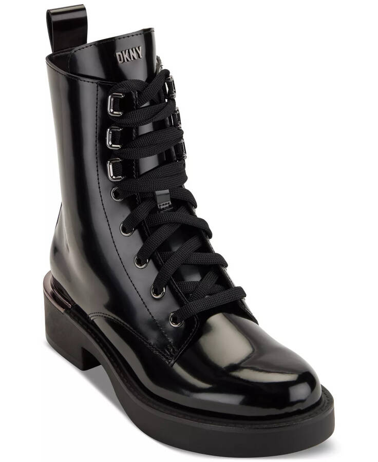 Women's Talma Lace-Up Combat Boots Black - 1