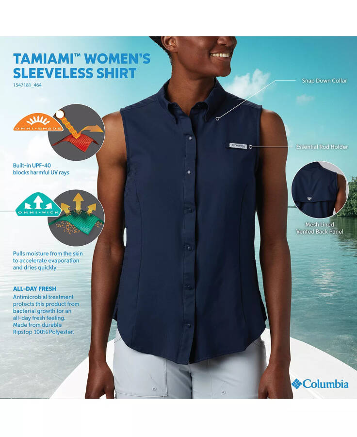 Women's Tamiami Sleeveless Shirt Minuet - 7