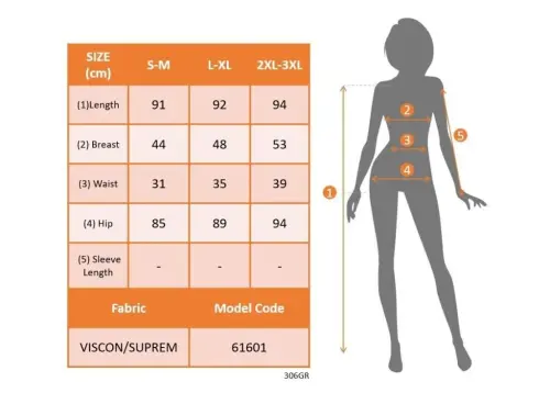 Women's Tank Top Round Neck Buttoned Viscose Bottom Patterned Supima Dress - 4