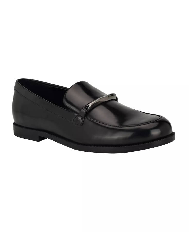 Women's Tedda Slip-On Dress Flat Loafers Black - 1