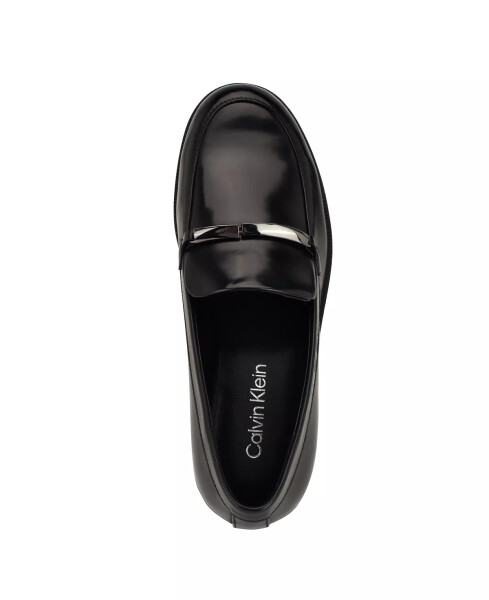 Women's Tedda Slip-On Dress Flat Loafers Black - 4