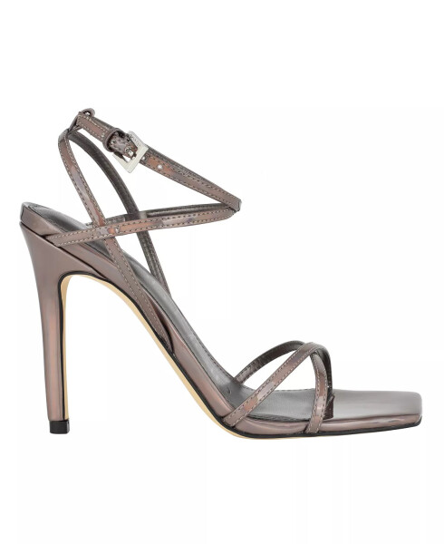 Women's Tegin Strappy Dress High Heel Sandals Pewter - 2