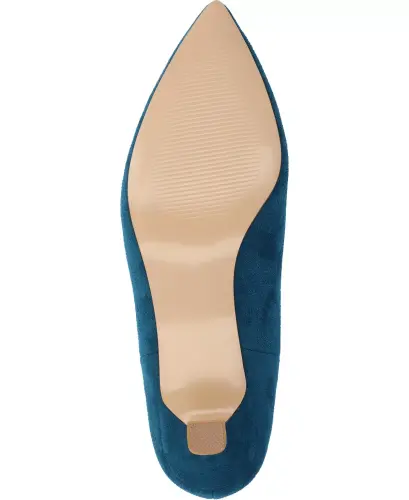 Women's Tenlee Pointed Toe Kitten Heel Dress Booties - 5