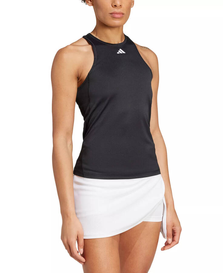 Women's Tennis Club Slim Racerback Tank Top Black - 3