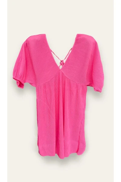 Women's Textured Mini Dress - MANGO