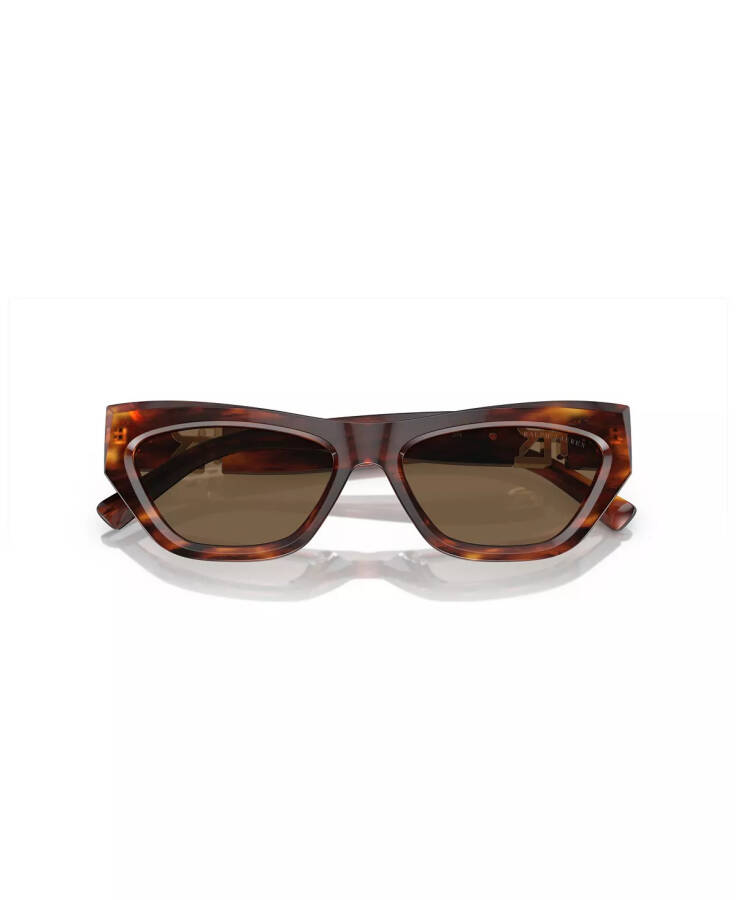 Women's The Kiera Sunglasses RL8218U Striped Havana - 14