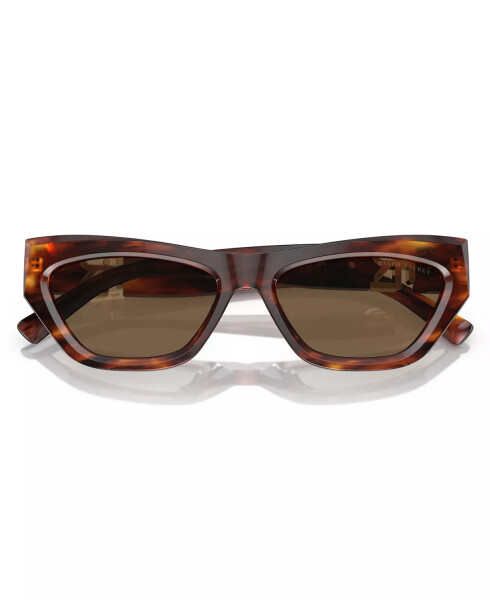 Women's The Kiera Sunglasses RL8218U Striped Havana - 6