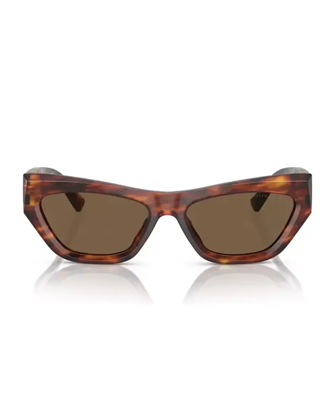 Women's The Kiera Sunglasses RL8218U-Striped Havana - 3