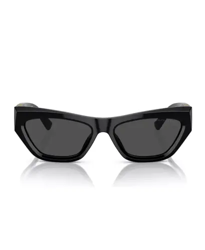Women's The Kiera Sunglasses RL8218U-Striped Havana - 9