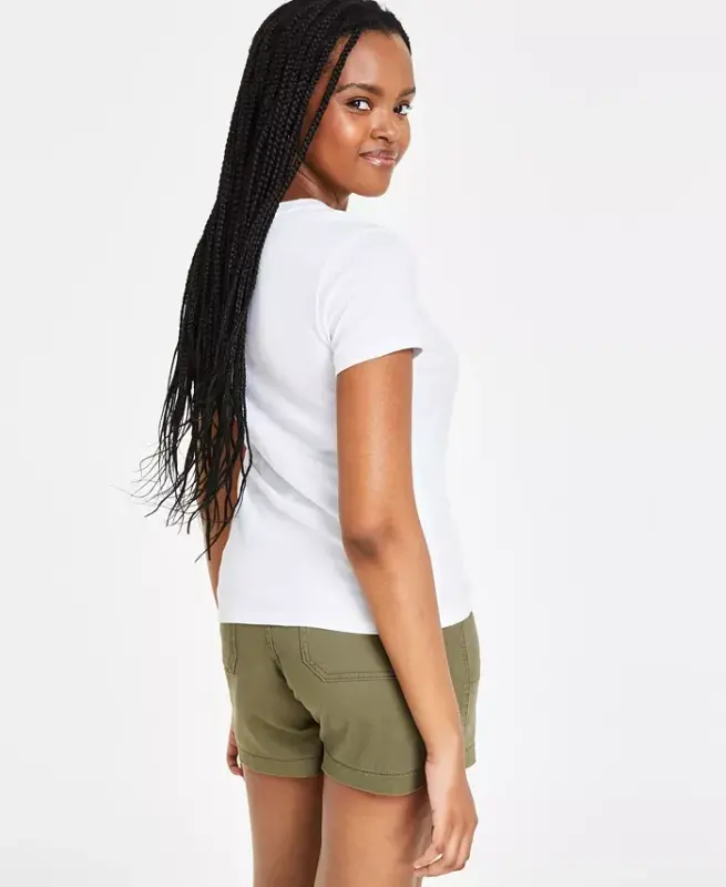 Women's The Perfect Crewneck Cotton T-Shirt - 3
