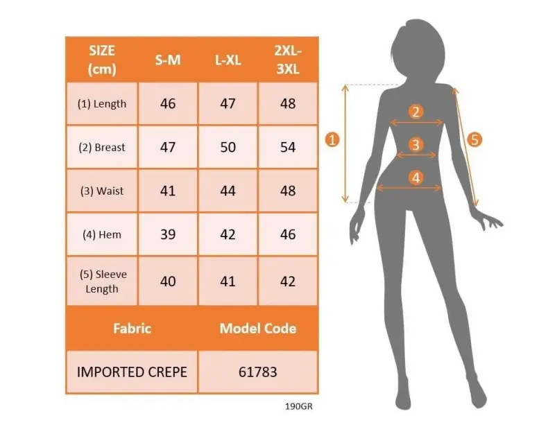 Women's Three Quarter Sleeve Open Front Short Imported Crepe Jacket - 5