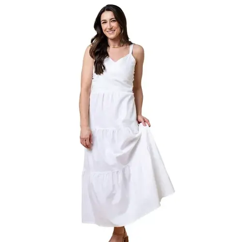 Women's Tiered Wrap Dress - 1