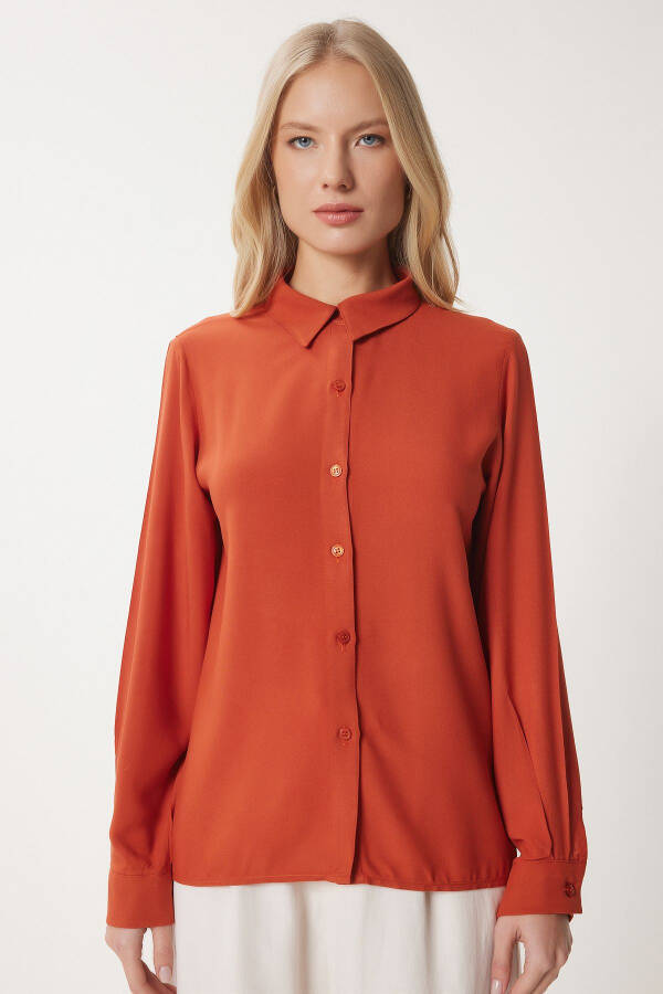 Women's Tile Comfortable Fit Viscose Shirt TO00153 - 5