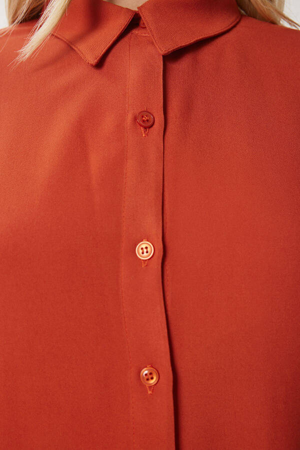 Women's Tile Comfortable Fit Viscose Shirt TO00153 - 6