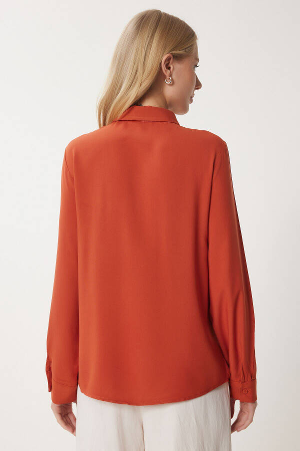 Women's Tile Comfortable Fit Viscose Shirt TO00153 - 7