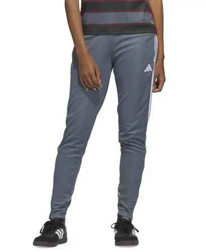 Women's Tiro 23 Track Pants-Dark Gray - 1