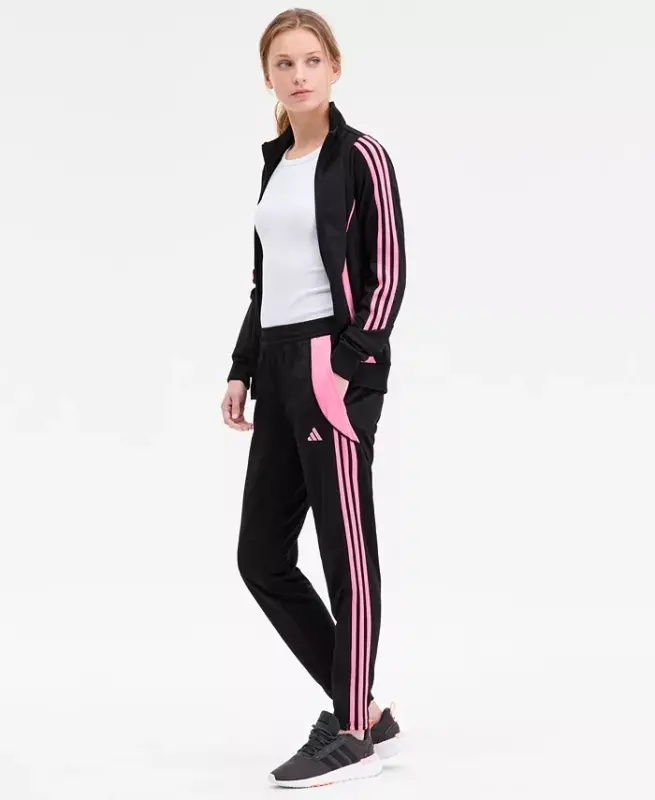 Women's Tiro 24 Slim-Fit Training Pants - Black/easy Pink - 2