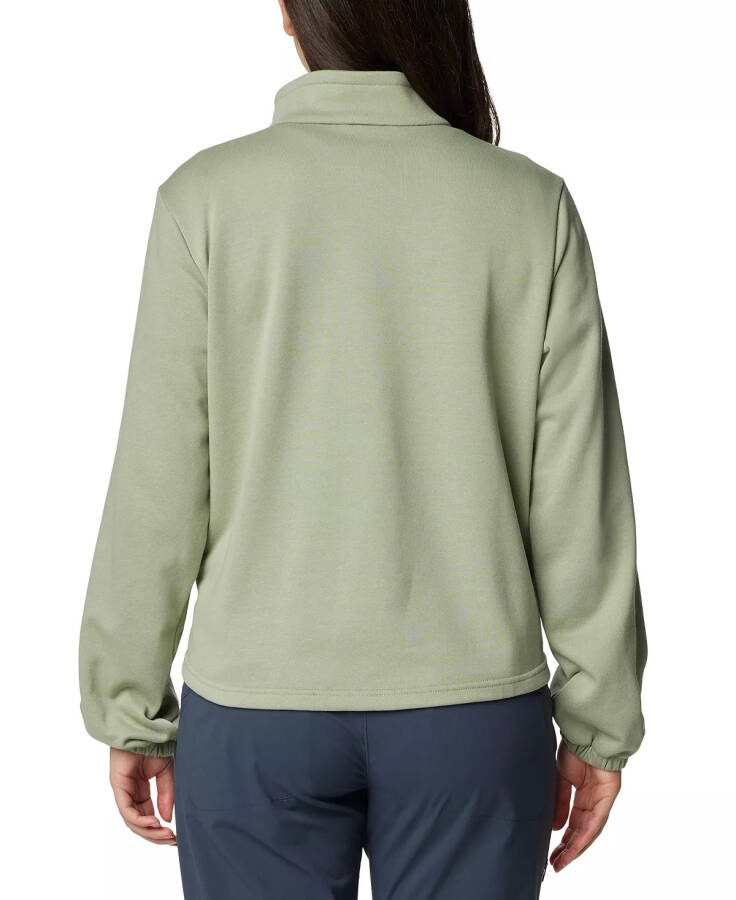 Women's Trek French Terry Half Zip Sweatshirt Safari - 2