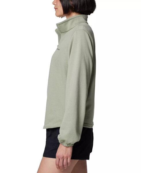 Women's Trek French Terry Half Zip Sweatshirt Safari - 8