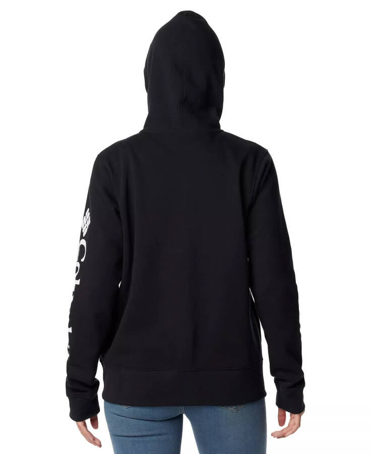 Women's Trek II Graphic Full-Zip Hoodie Black - 2