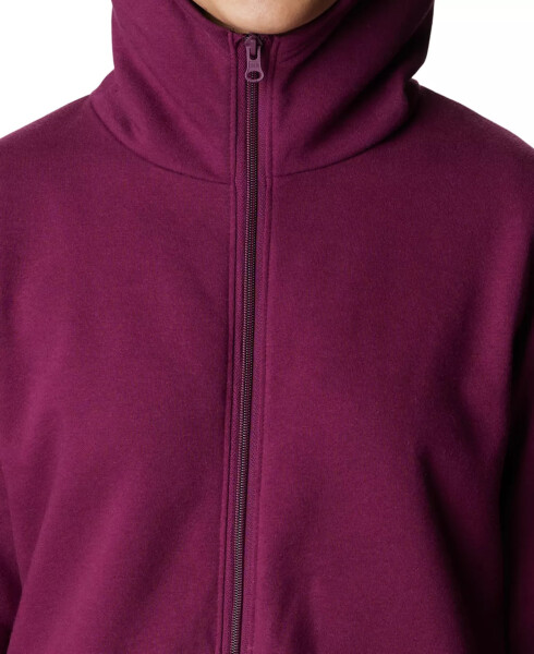 Women's Trek II Graphic Full-Zip Hoodie Marionberry - 6