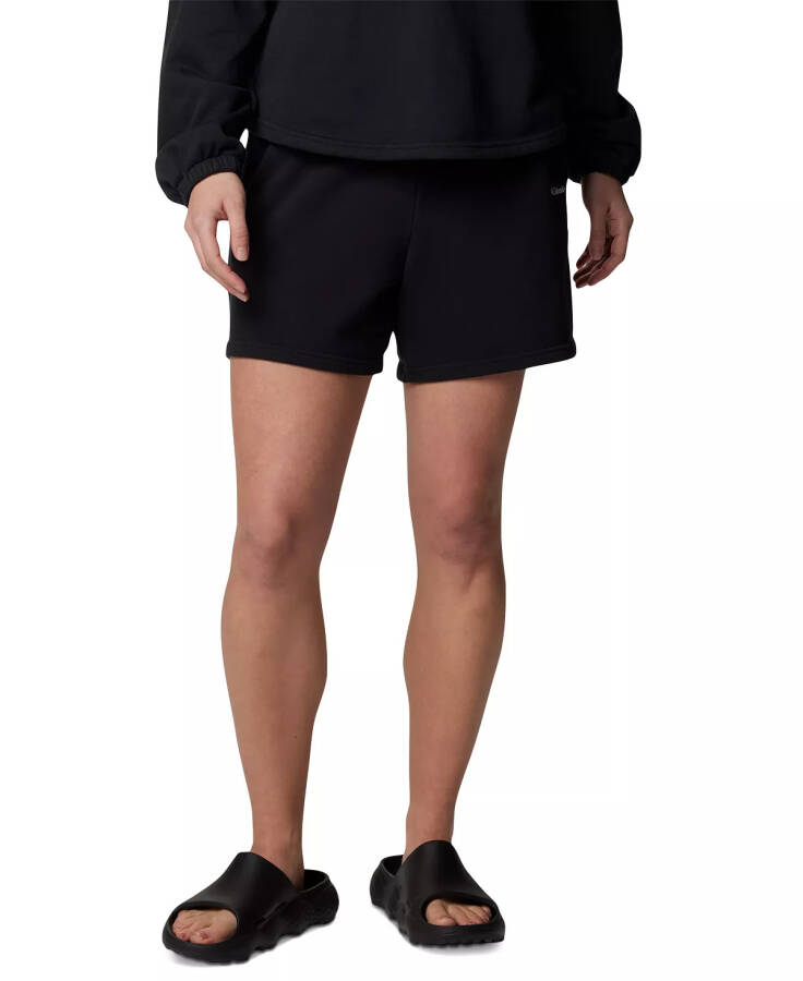 Women's Trek™ Mid-Rise French Terry Shorts Black - 1