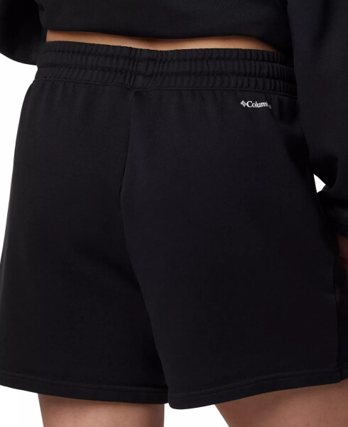 Women's Trek™ Mid-Rise French Terry Shorts Black - 3