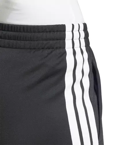 Women's Tricot 3-Stripes Track Pants-Black/White - 4