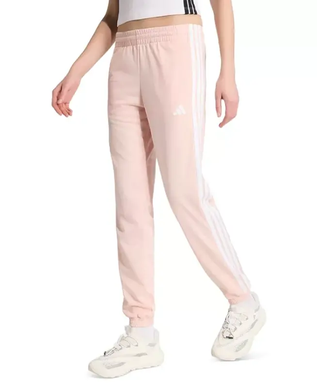 Women's Tricot 3-Stripes Track Pants - Blush Pink - 1