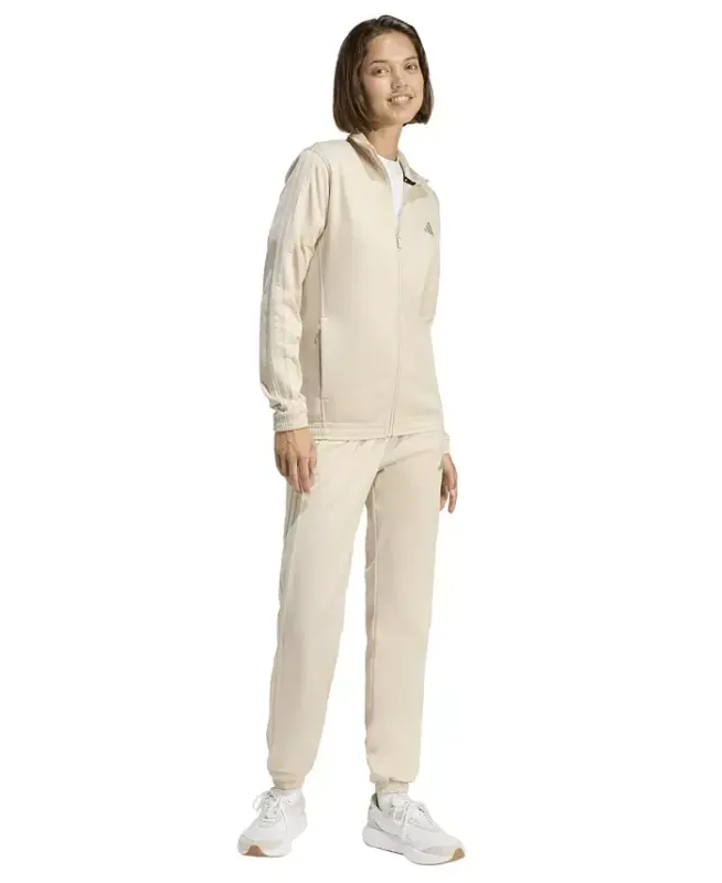 Women's Tricot 3-Stripes Track Pants - Crystal Linen - 2