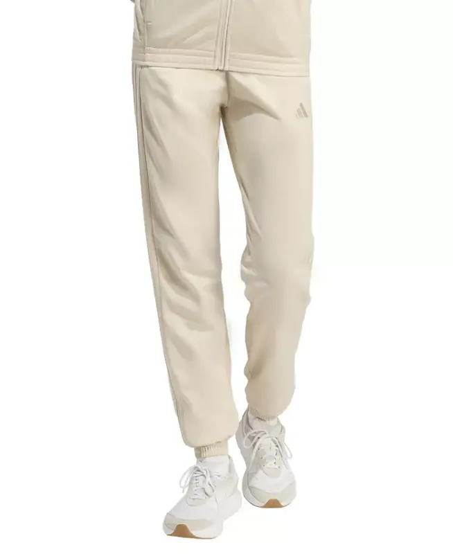 Women's Tricot 3-Stripes Track Pants - Crystal Linen - 1