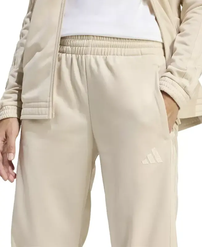 Women's Tricot 3-Stripes Track Pants - Crystal Linen - 3