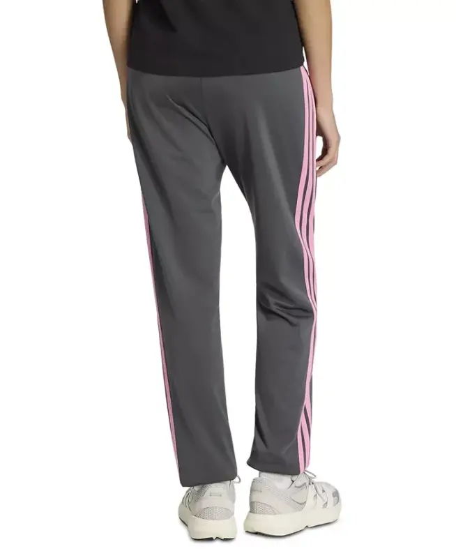 Women's Tricot 3-Stripes Track Pants - Grey Six Melange Multi Stripe - 5