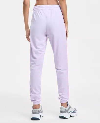 Women's Tricot 3-Stripes Track Pants-Ice Lavendar - 4